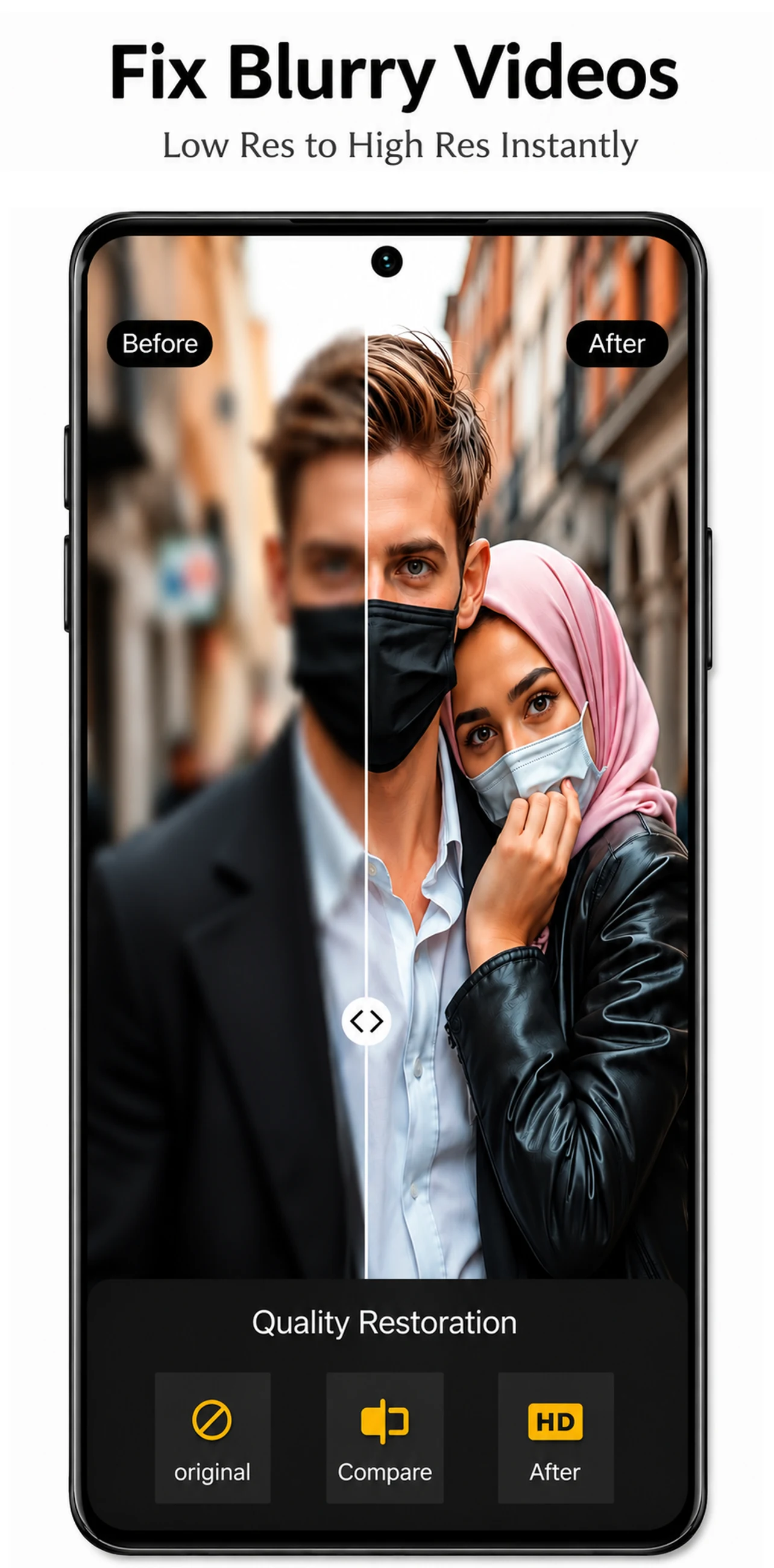 AI Video Enhancer - Upscaler screenshot