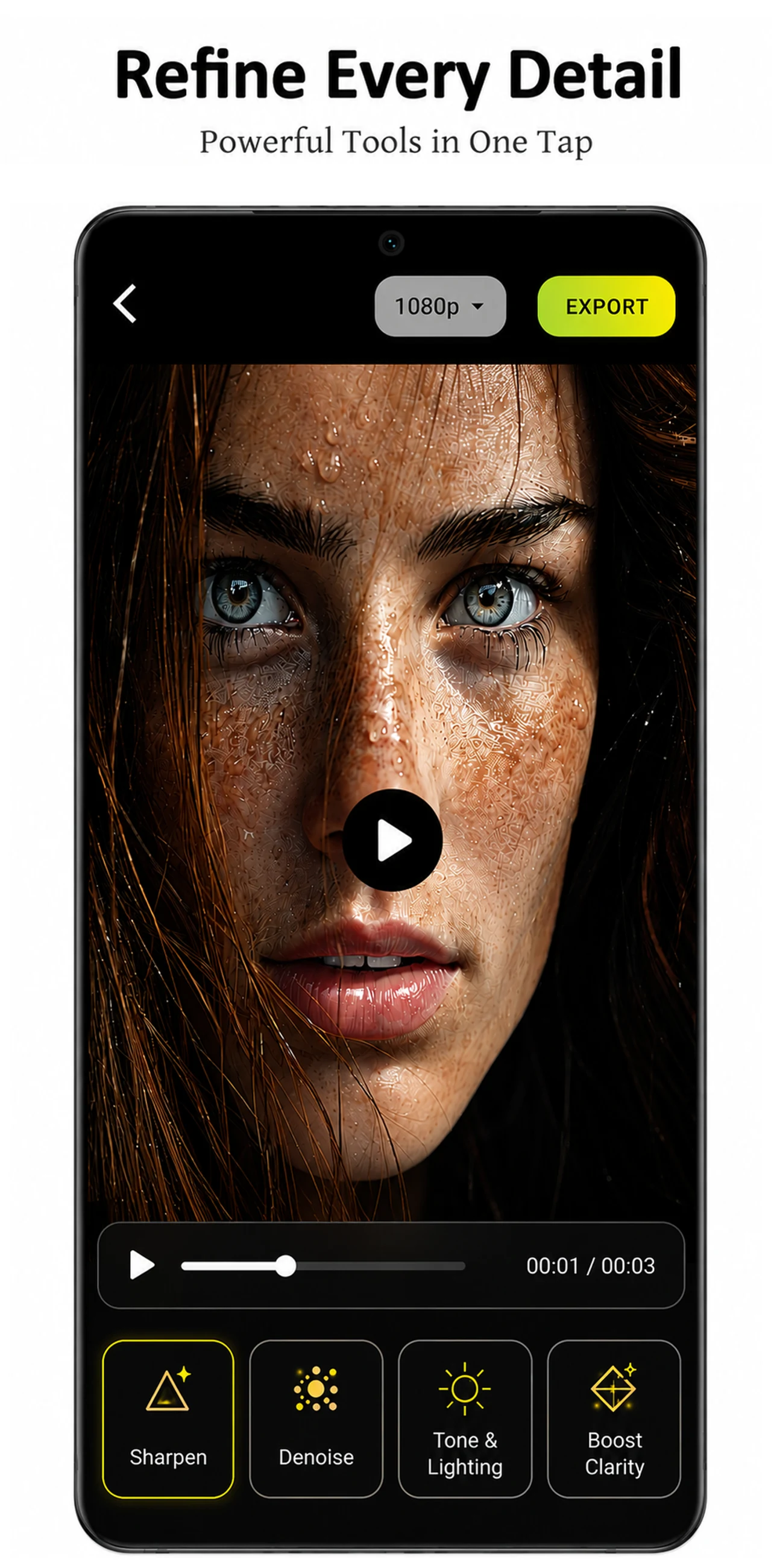 AI Video Enhancer - Upscaler screenshot